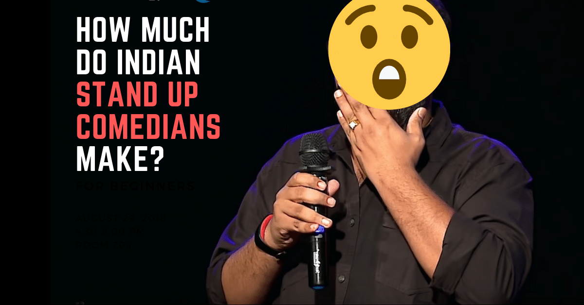 how much do stand up comedians make india